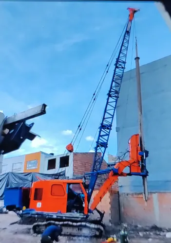 Pala Grúa Koering 405 Con Perforadora Soilmec R9g, Operativa
