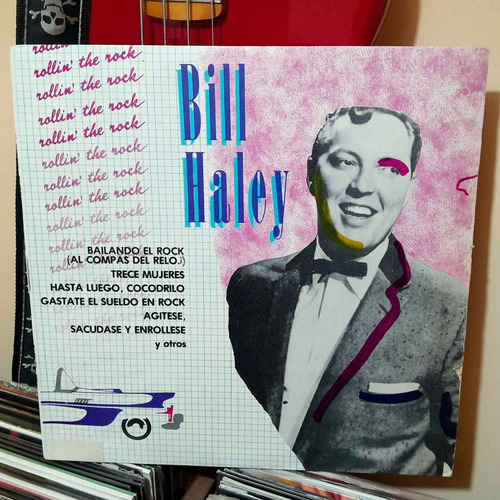 Disco Vinilo Bill Haley - Rollin` The Rock (vinilo Usado)