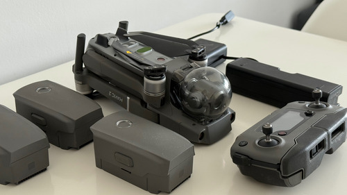 Drone Dji Mavic 2 Zoom Combo 4k Gray 3 Baterías Gris (Usado)