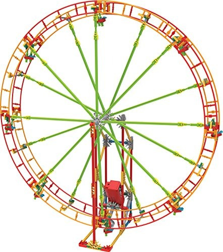 Juego De Construcción K.nex Revolution Ferris Wheel - 344 Pi