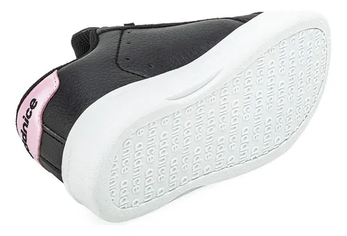 Zapatillas Addnice Estocolmo Negro Rosa 5703 44.990