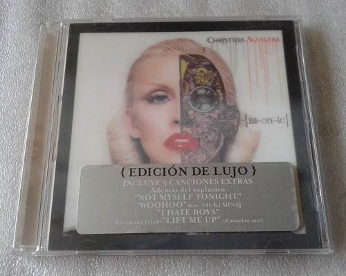 Christina Aguilera Bionic (edicion De Lujo) Portada Lenticul