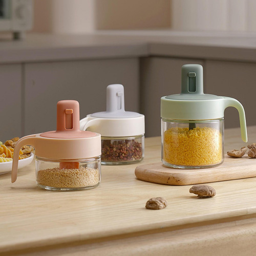 Recipiente De Lata Para Condimentos De Cocina De 2 Piezas