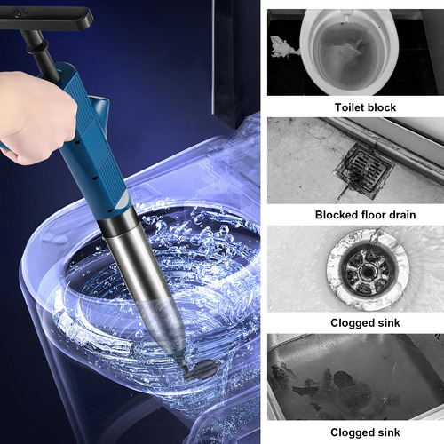 Ticeaik Desatascador De Inodoros Kit 8 In 1, Aceros