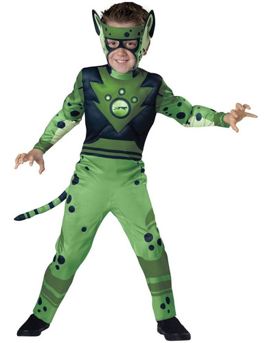 Disfraz Para Niño Chita Verde Wild Kratts Talla S (4-6)