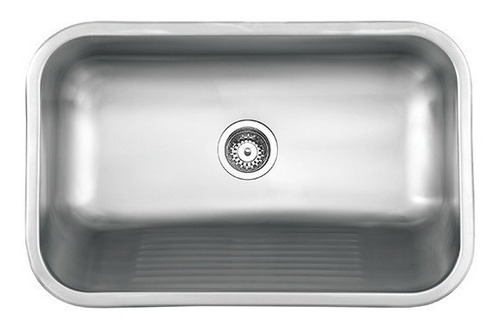 Bacha De Lavadero Acero Inox Mi Pileta 420l 60x37x24 Abajo