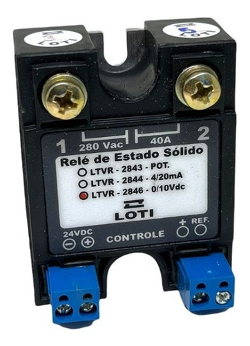 Variador De Potência Controle 0-10vdc 40a Ltvr-2846-40a Loti