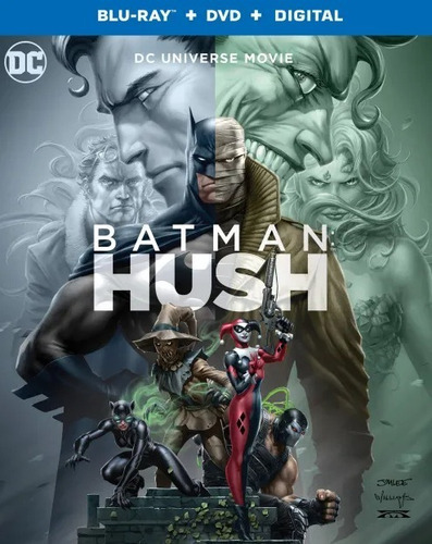 Batman Hush Bluray + Dvd Combo Pack Original Nuevo Sellado 