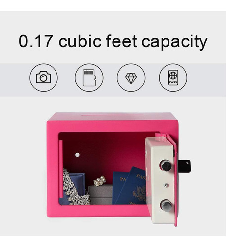 Caja Fuerte Pequena Jssmst, Caja Fuerte Pequena Para Nino...