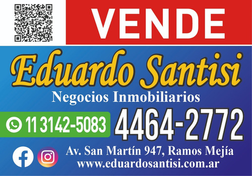 Departamento 3 Amb. C/fte. C/balcon - Lavalle 32 - Ramos Mejia