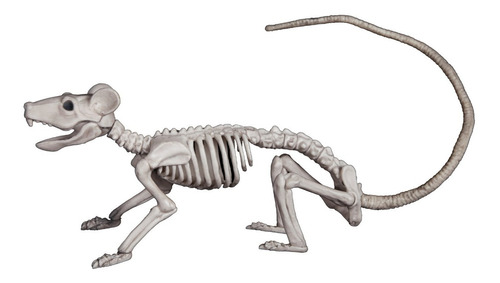 Decorativo Esqueleto De Rata Rat Skeleton Halloween Casa 