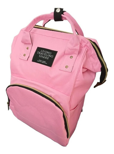 Bolso Mochila Maternal Bebe Resistente Impermeable Eco Tcweb