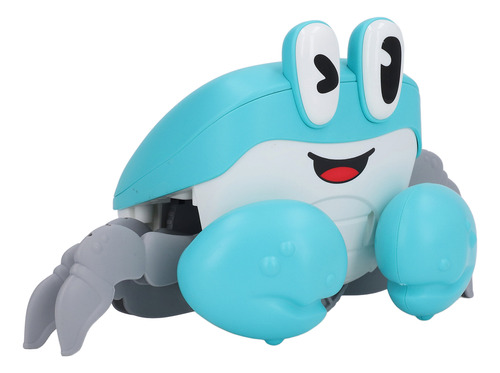 Juguete Eléctrico Para Bebés Blue Crawling Crab Con Música P