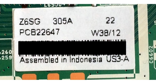 Main Sanyo 1lg4b10y11200 Z6sg Modelo Dp39842 P39842-02 (Usado)