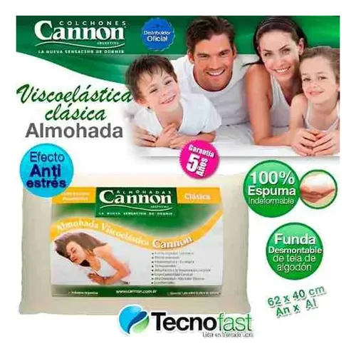 Almohada cannon viscoelastica clasica new arrivals