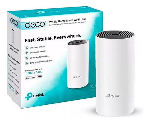 Roteador Tp-link Deco M4 Gigabit 1200mbps Sistema Mesh 