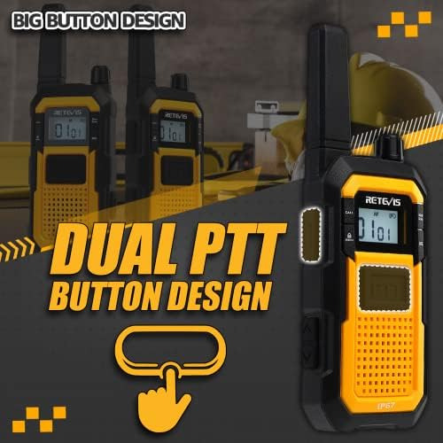Walkie Talkies À Prova D'água Retevis Rb48, Rádio Bidirecio