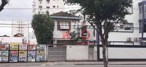 Imagem 1 de 2 de Terreno À Venda, 350 M² Por R$ 1.200.000,00 - Campo Grande - Santos/sp - Te0129