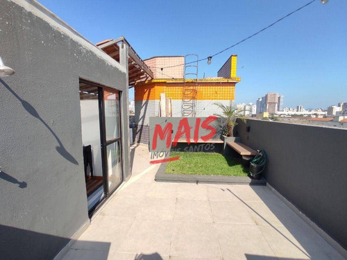 Imagem 21 de 26 de Apartamento Triplex Com 3 Dormitórios À Venda, 135 M² Por R$ 550.000 - Estuário - Santos/sp - Ap6279