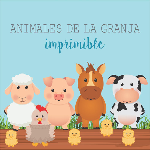 Animales De La Granja Imprimibles Decoracion Cumpleaños