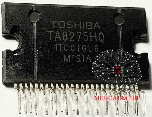 Ta8275hq C.i.amplificador De Audio 4 Canais Hzip25-p-1.00f