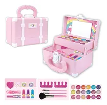 Comprar Juguetes Maquillaje Lavable Real Para Niños,juego Para Niñas
