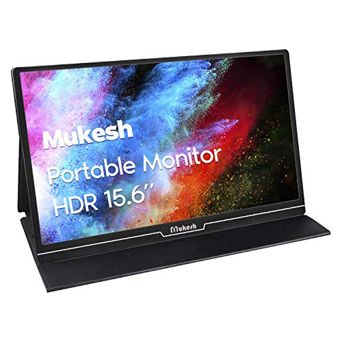 Mukesh Monitor Portátil Para Juegos 15.6 Pulgadas Ips Usb C 
