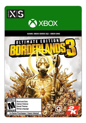 Borderlands 3 Ultimate Edition Cod Arg - Xbox One/series