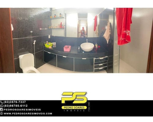 Imagem 13 de 28 de Casa Com 5 Dormitórios Para Alugar, 1.120 M² Por R$ 16.000/mês - Estados - João Pessoa/pb - Ca1045