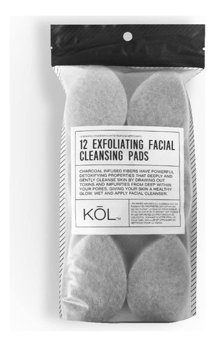 12 Almohadillas Exfoliantes De Limpieza Facial Con Infusin D