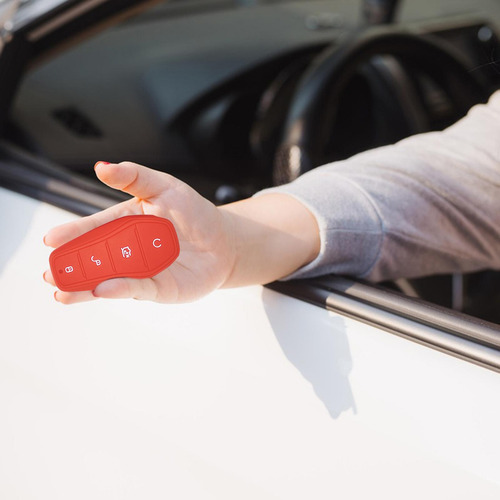 Funda Protectora Para Mando A Distancia De Coche Para Rojo
