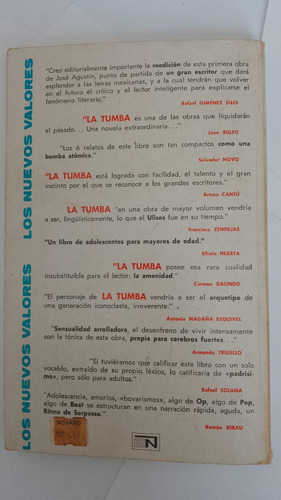 La Tumba / José Agustín (usado, 1972) (Usado)