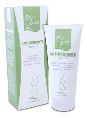 Crema Loción Antioxidante A Base De Oliva Six Spa  180g