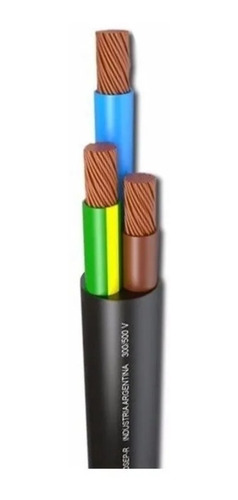 Cable Tipo Taller Alargue 3 X 1 Tpr Rollo 100m Argenplas
