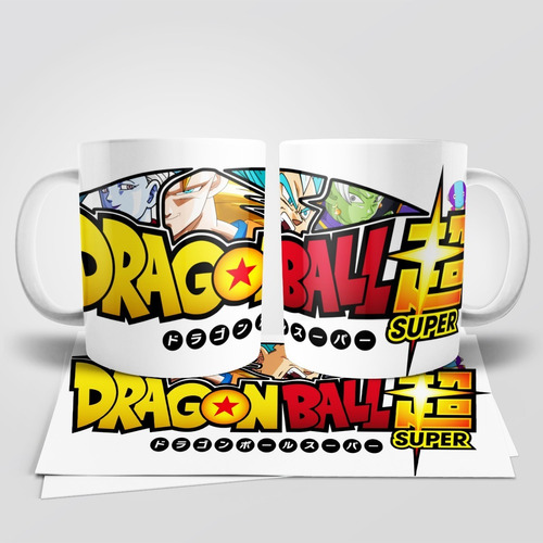 Dragon Ball Super Logo Taza Tu Propio Estilo