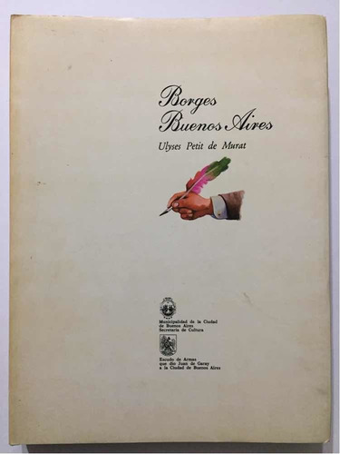 Borges Buenos Aires, Ulyses Petit De Murat 1ra Ed 1980-nuevo