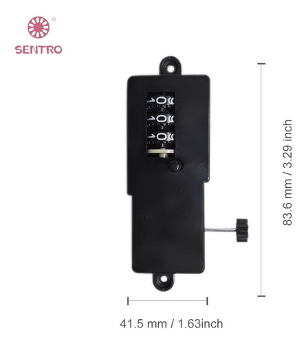 Juego De 48 Agujas Sentro Modelo Para Máquina De Tejer Color