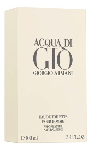Perfume Acqua Di Giò Giorgio Armani Edt 100 Ml