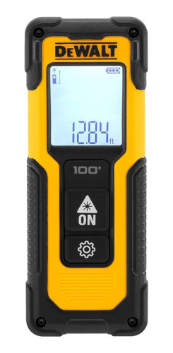 Imagen 1 de 8 de Medidor De Distancia Láser 30m Dewalt Dwht77100-cn
