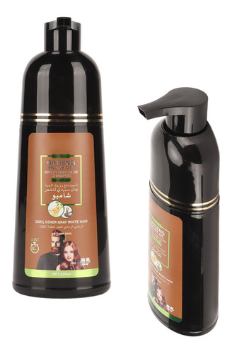 Champú Para Teñir El Cabello 3 En 1, Hidratante, De Teñido R