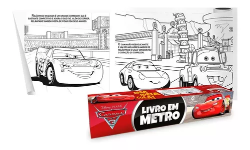 Disney - Colorindo com Carros : On Line Editora: : Livros