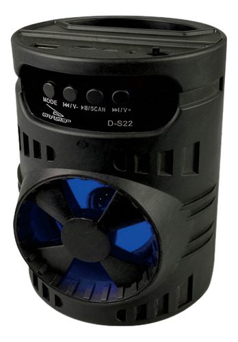 Caixa De Som Portátil Com Bluetooth
