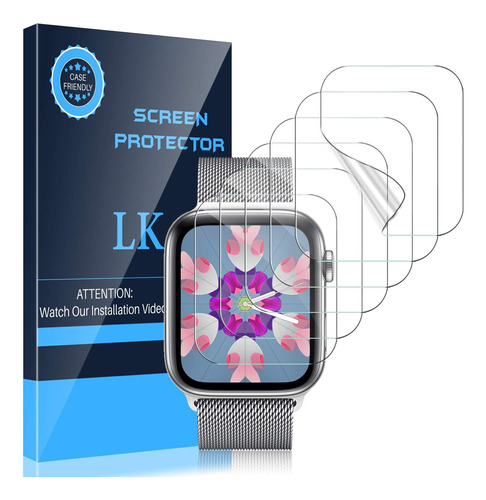 Lk [paquete 6] Protector Pantalla Apple Watch 40 Mm Se / Y /