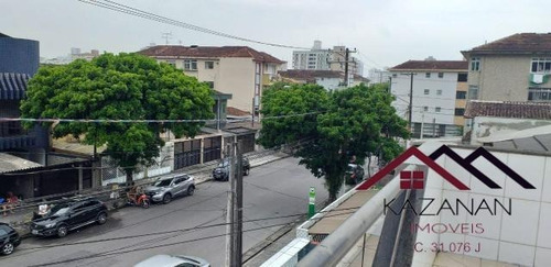 Casa 6 Dormitórios Sendo 3 Suítes No Marapé Em Santos - 4002