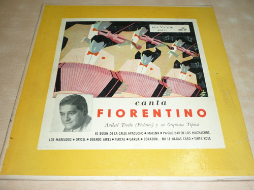 Vinilo 10 Anibal Troilo - Fiorentino Canta Fiorentino Muy Bu