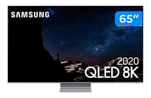 Imagem 1 de 6 de Smart Tv Samsung 65p 8k Ultra Hd Qled Qn65q800tagxzd