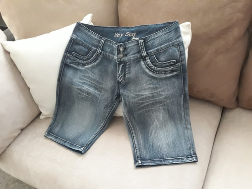 Blue Jeans Dama Short Talla 11/12 Bermuda Original Very Sexy