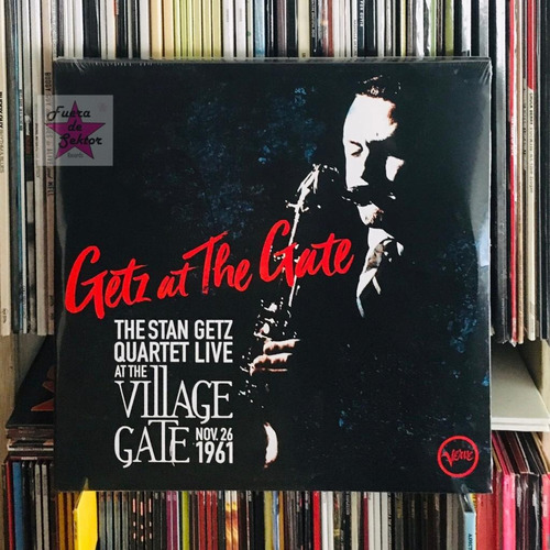 Vinilo Stan Getz - Getz At The Gate Live 3 Lps. Eu Import.