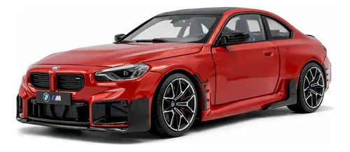 Miniatura Bmw M2 G87 M Motorsport 2024 Vermelho 1:18 Solido