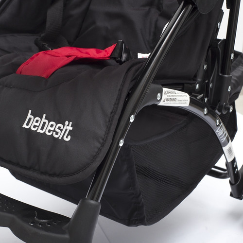 Imagen 10 de 10 de Cochecito Travel System Bebesit 1305ts Onyx Reclinable 3 E 1